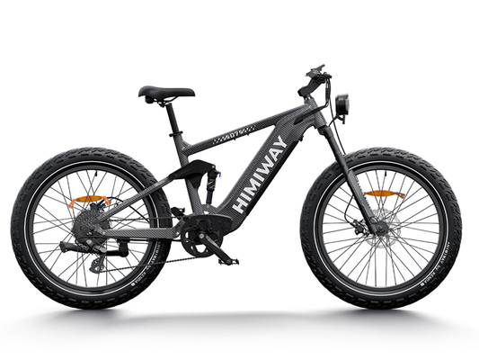 Himiway D7 Upgraded Full Suspension Fat Tire Electric Mountain Bike