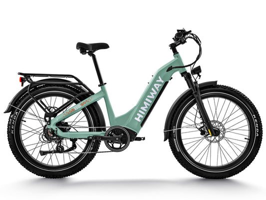 Himiway Zebra Step Through All-Terrain Long Range E-Bike